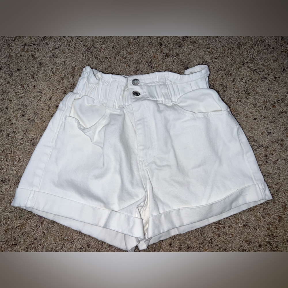 Forever 21 white Jean shorts